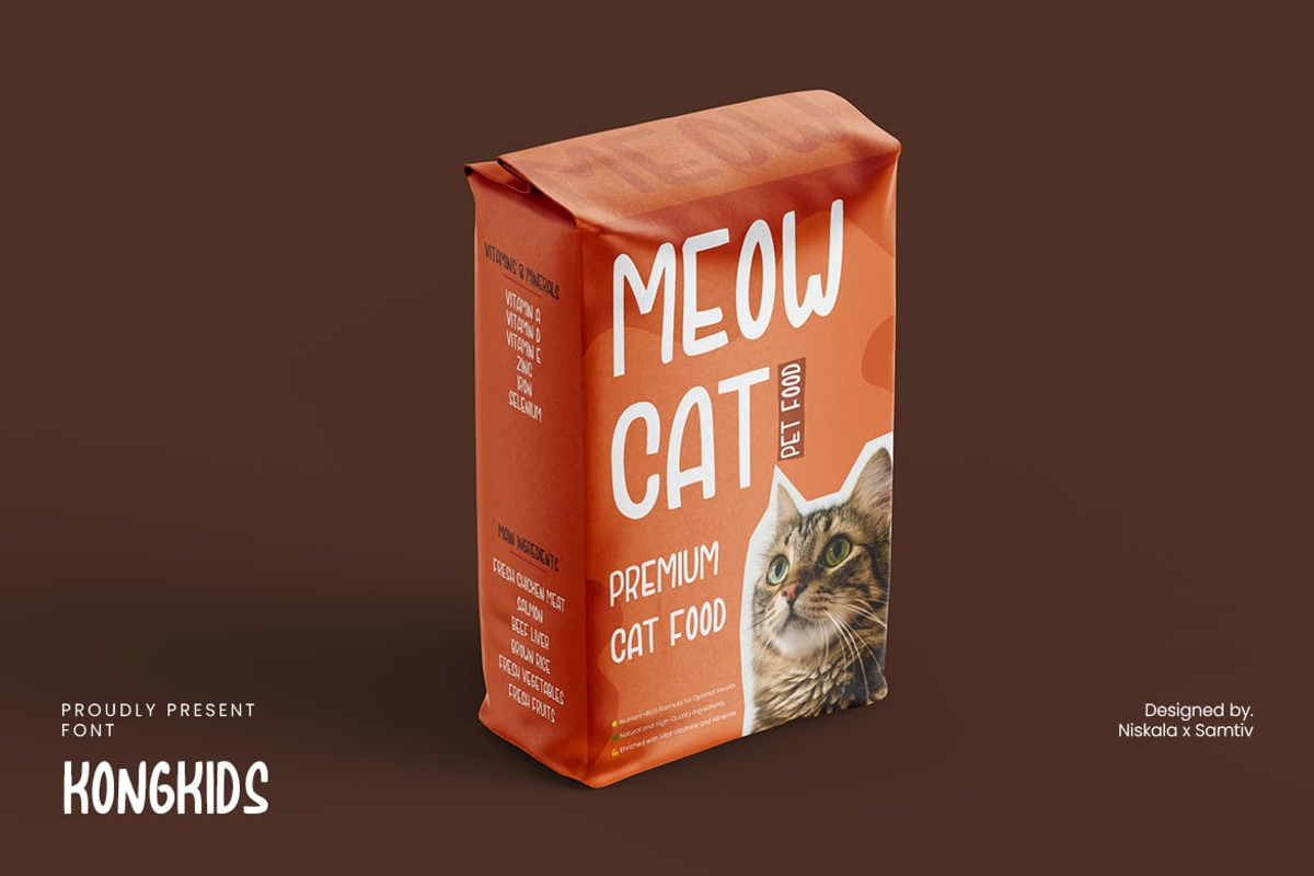 Meowhong - Modern Handwritten Font, a Sans Serif Font by Luna Shop (Photo 3 of 7)