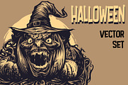 Happy Halloween, a Seasonal Illustration by daver2002ua (Thumbnail 1 of 8)