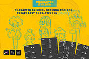 Character Builder - Drawing Toolkit, a Brush Add-On by Leonard Posavec (Thumbnail 4 of 9)