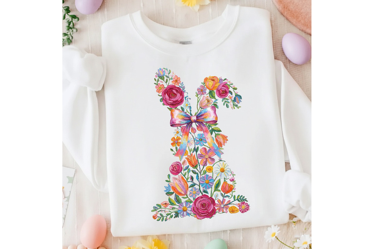 Brushstroke Easter Bunny Png Easter, an Illustration by designcity5 (Photo 7 of 9)