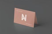 Bi-Fold Business Card Mockup, an Advertising Mockup by DesignRushMarket (Thumbnail 9 of 9)