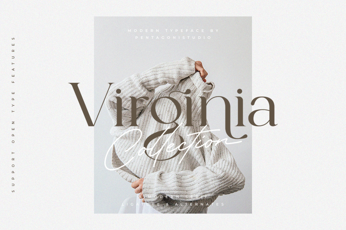 Kugile | Classy Serif Font, a Serif Font by Pentagonistudio (Photo 2 of 12)