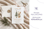 Christmas Envelope Card Mockup, an Advertising Mockup by Mie Mockup Studio (Thumbnail 5 of 7)