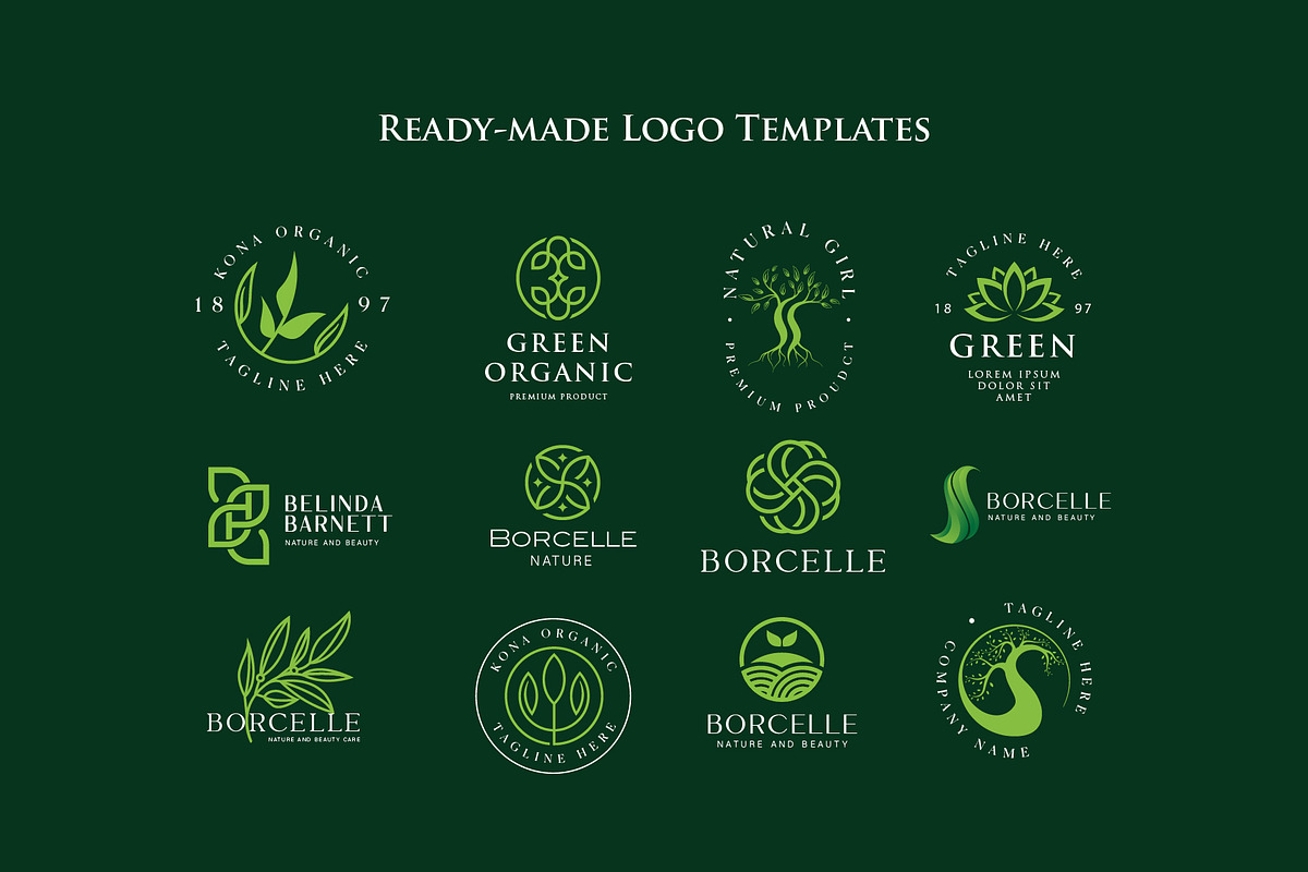 Nature - Logo Kit, a Branding & Logo Template by Luxury Logos (Photo 5 of 12)