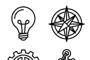 42 Minimal Household Cleaning Icons, an Outline Icon by adenpinkstore (Thumbnail 17 of 17)