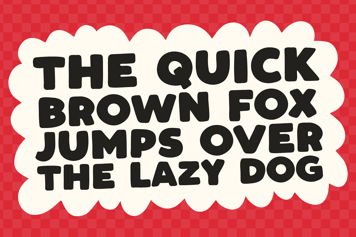 Watermelon - A Chunky Bold Font, a Sans Serif Font by Happy Type Club (Photo 5 of 7)