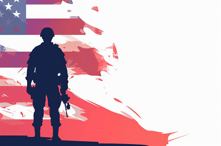 Memorial Day concept for American Fl, a Background Photo by Pixeness