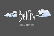 Belfry Sans Font - Bat Font, a Handwritten Font by Beck McCormick (Thumbnail 1 of 10)