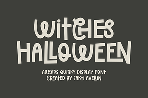 Witches Halloween - Quirky Display