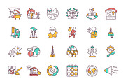 Environmental problems and solutions, an Outline Icon by IMG Visuals (Thumbnail 21 of 23)