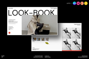 Aura | Lookbook and Brief Template, a Presentation Template by Studio Industry