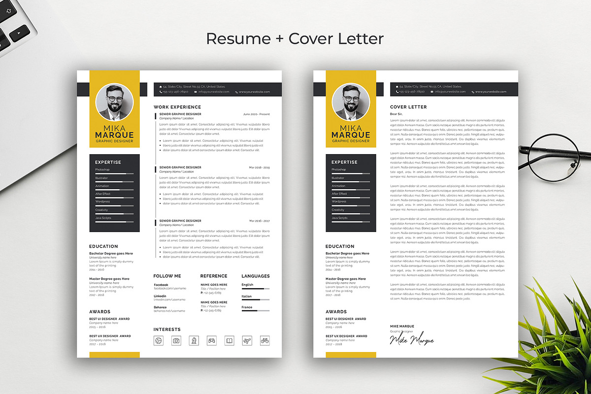 Resume, a Resume Template by Abdul Studio (Photo 2 of 5)