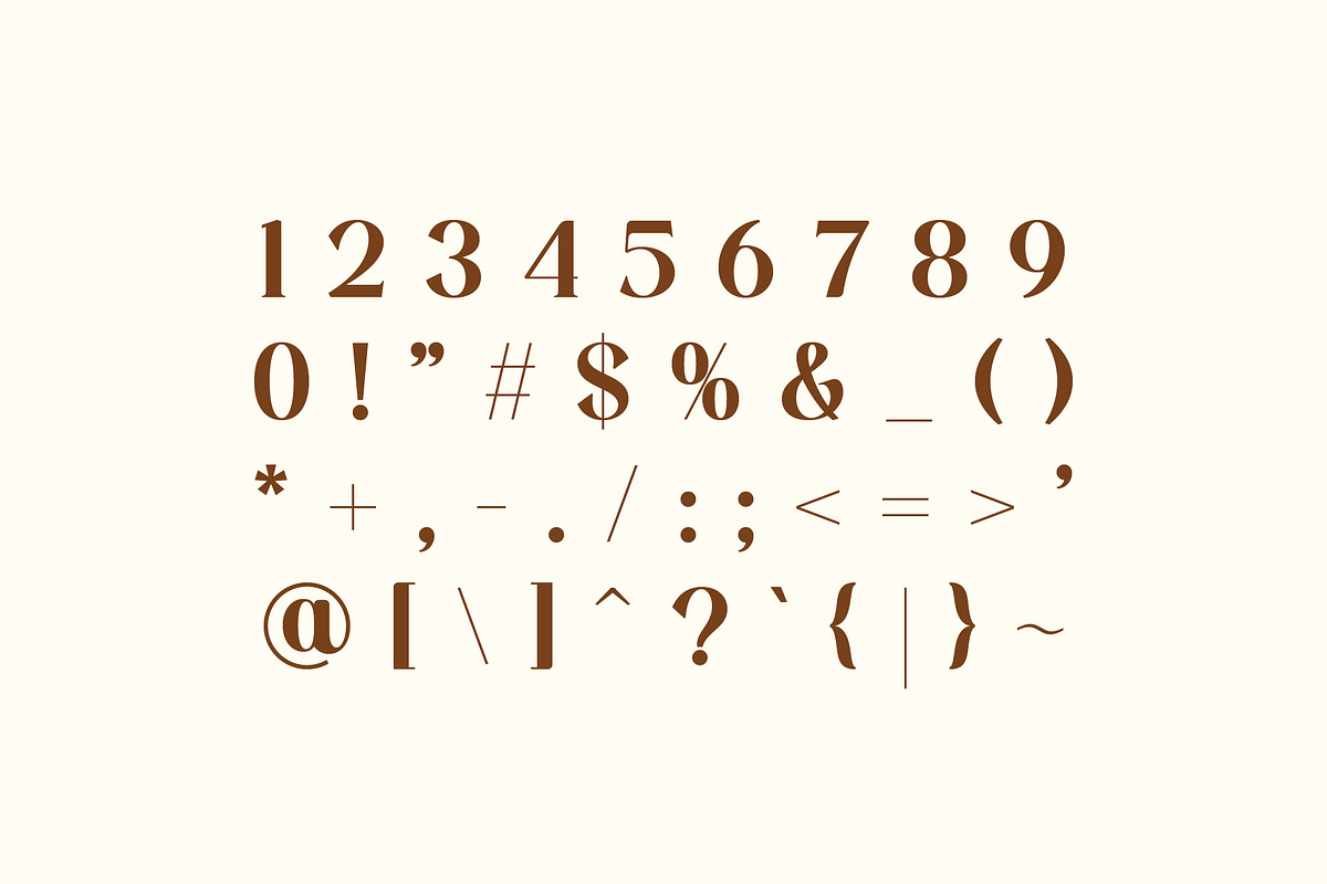 Bedjana - Cafe Serif Font, a Serif Font by Pikgura (Photo 3 of 10)