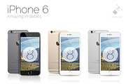 Apple mockups +BONUS [Full] AI+PSD, an iPhone Mockup by voin_Sveta (Thumbnail 6 of 7)