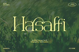 Hassafi Serif Style Font