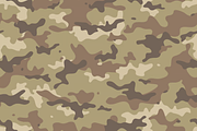 5 Camouflage Seamless Patterns, a Pattern Graphic by ThePhoton (Thumbnail 2 of 5)