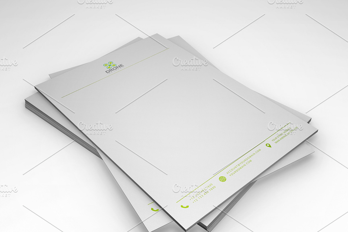 Drone logo, a Branding & Logo Template by Luis Quesada Design (Photo 5 of 5)