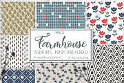 Farmhouse essentials and florals, a Pattern Graphic by Cozy pattern shop (Thumbnail 1 of 11)