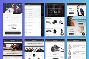 eCommerce Mobile App Design, an UI Kit Template by App Innovation (Thumbnail 4 of 7)