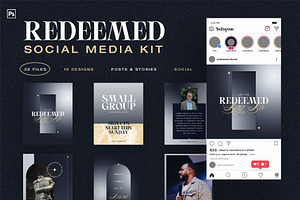 Redeemed - Social Media Kit