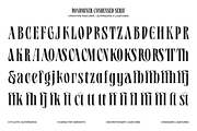 Roadminer - Condensed Serif Typeface, a Serif Font by Mbonster Design Studio (Thumbnail 12 of 17)