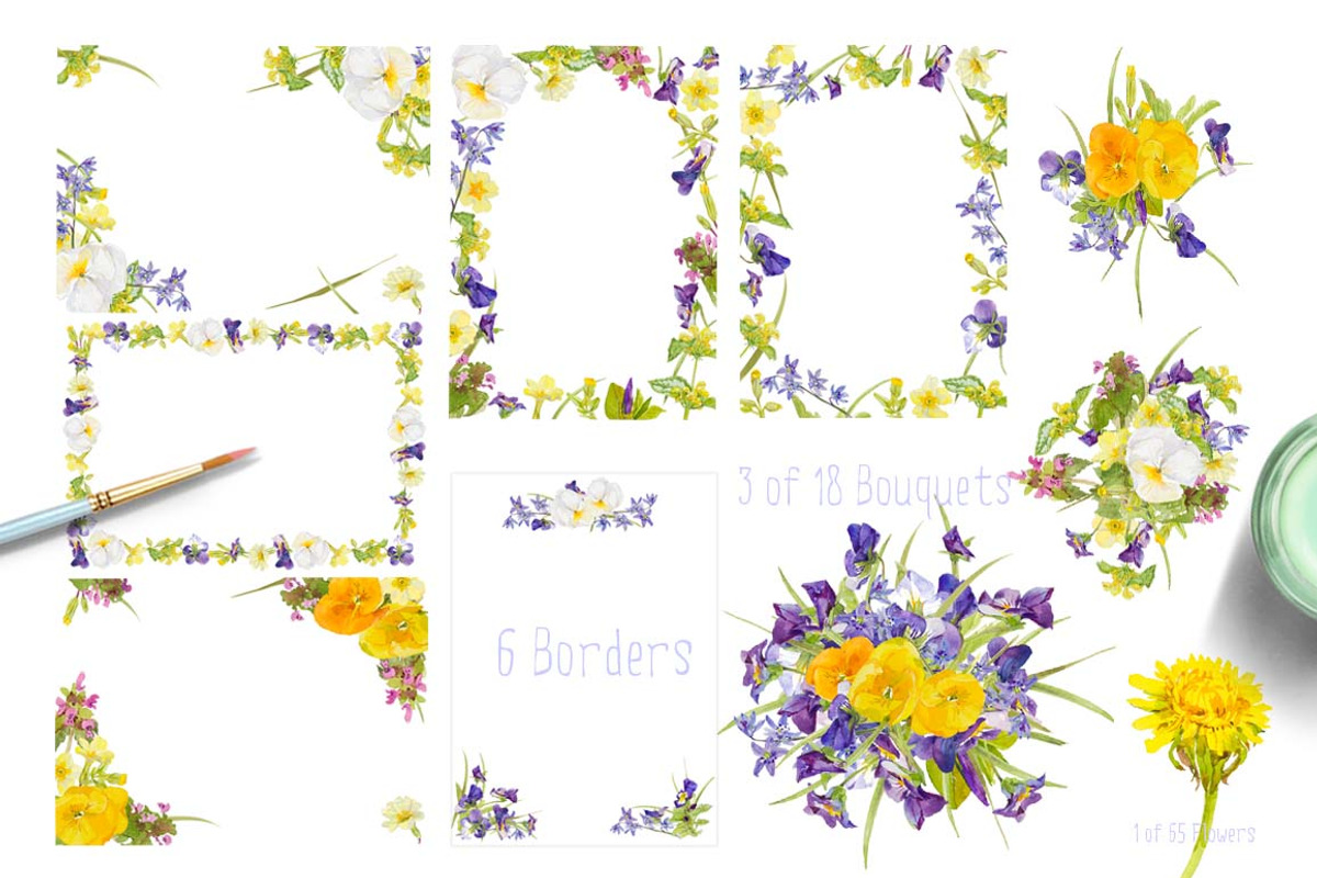 101 PNGs!-Spring Celebration!, an Illustration by watercolorwild.graphics (Photo 6 of 9)