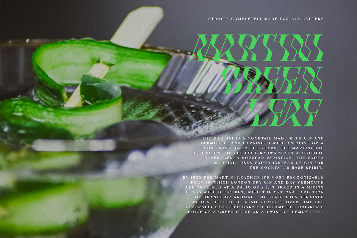 Stragie - Display Font, a Serif Font by Maculinc Type (Photo 8 of 12)