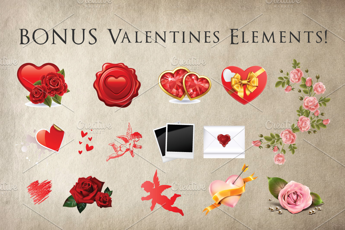 Chalk Valentines Flyer, a Flyer Template by SkyvaraSupply (Photo 4 of 4)