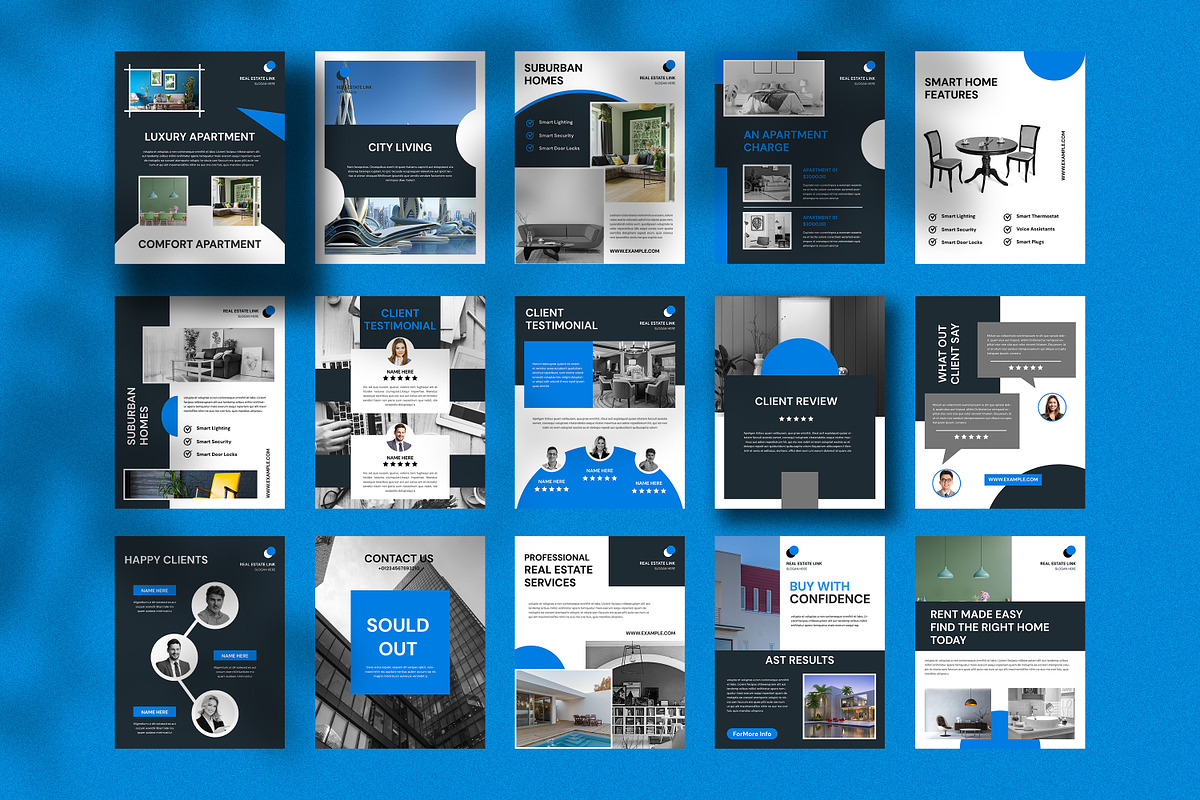 Real Estate social media post, a Social Media Template by Artisan Vibes (Photo 7 of 8)