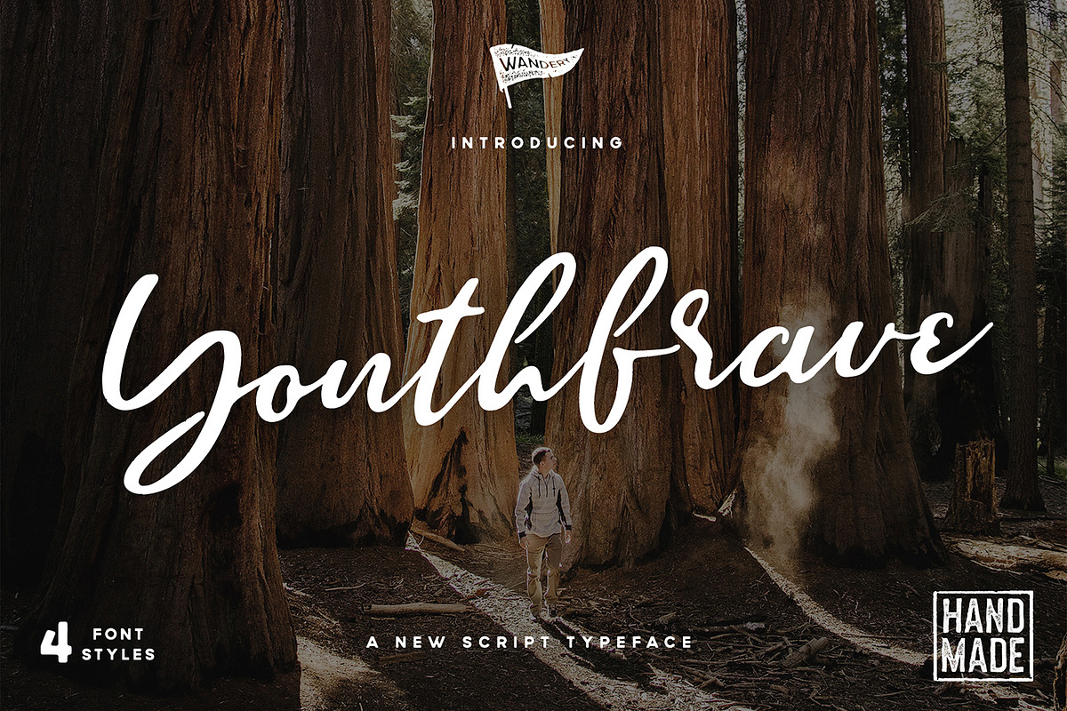 Brave Youth Script Typeface