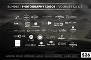 Photography Logo Bundle, a Branding & Logo Template by Jack Gosbell (Thumbnail 1 of 4)
