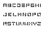 Digital english alphabet, an Object Graphic by ExpressShop (Thumbnail 3 of 6)