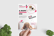 Dog walker Flyer Templates, a Flyer Template by ideaz_sabbir (Thumbnail 2 of 9)