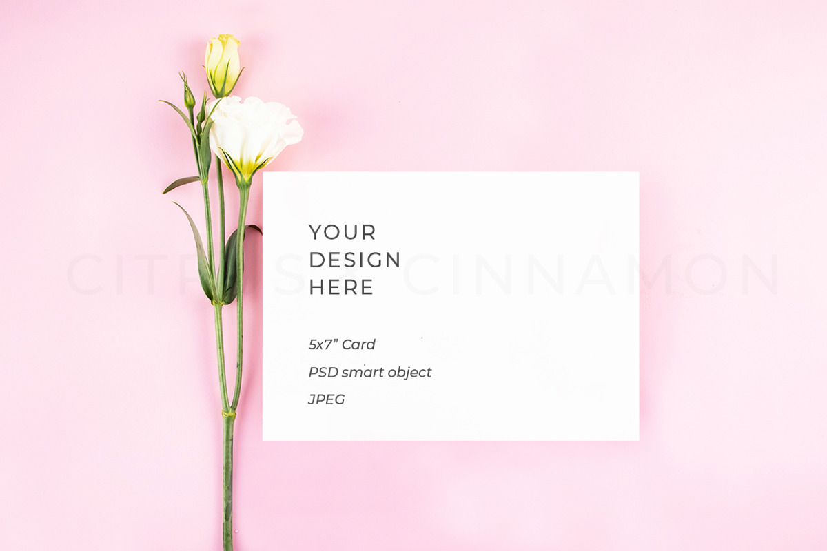 Styled Card & Print Mockup Bundle, a Print Template by Citrus and Cinnamon (Photo 4 of 11)
