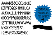 Walpurga Bold, a Sans Serif Font by Julia Bausenhardt (Thumbnail 1 of 5)