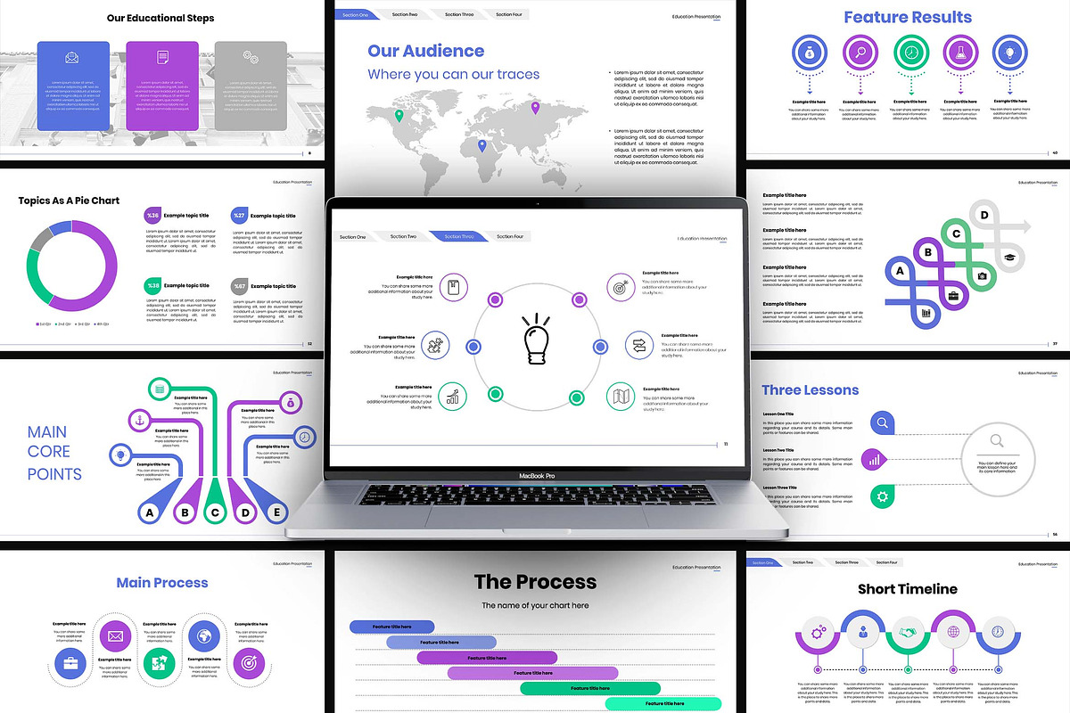 Education PowerPoint Template | 2023, a Presentation Template by Artemis-products (Photo 1 of 5)