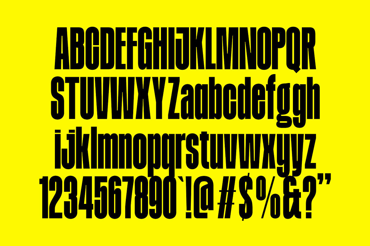 Djingo - Condensed Display Font, a Sans Serif Font by Viswell (Photo 11 of 11)