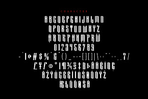 Strarrock Blackletter Display Font