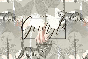 Giungla, Luxury Jungle Pattern