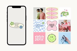 Good Vibes Stickers Collection