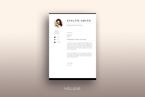 Resume / CV Template - Evelyn