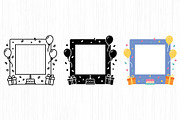 Birthday Frame Vector Trio Pack, an Object Graphic by Artonix (Thumbnail 2 of 3)