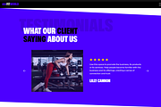 Wix Studio Gym Fitworld Template., a Wix Template by MuzammilMahida (Thumbnail 10 of 18)