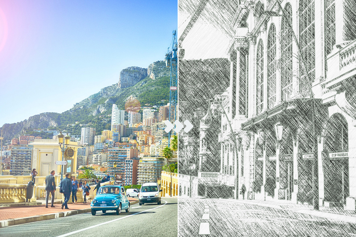 Pencil Drawing - Photoshop Action, an Action Add-On by Viktor (Photo 6 of 8)