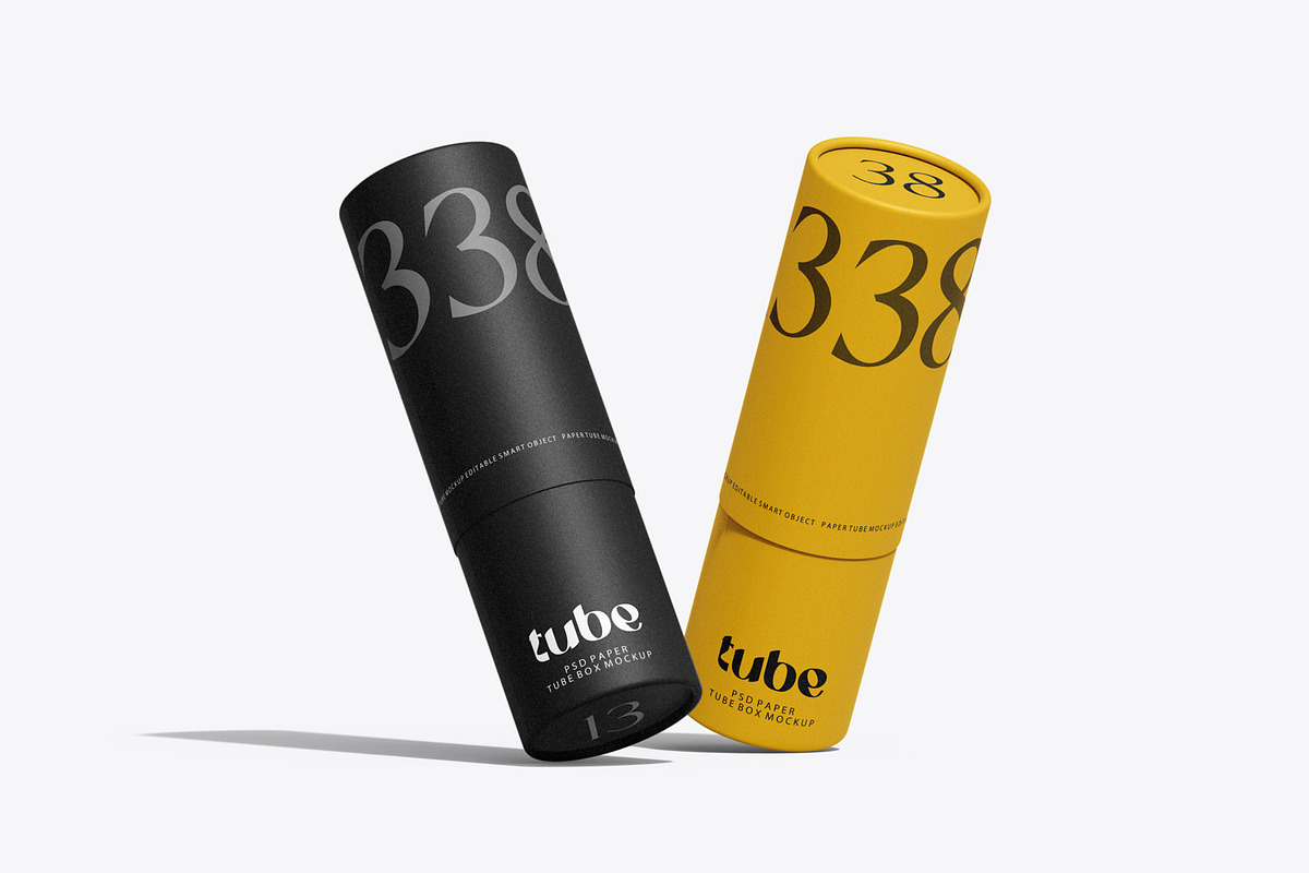 Cosmetic Paper Tube PSD Mockup, a Packaging Mockup by Ram Studio LLC (Photo 5 of 6)