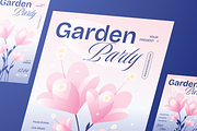 Garden Party Flyer, a Flyer Template by Annora Studio (Thumbnail 2 of 6)
