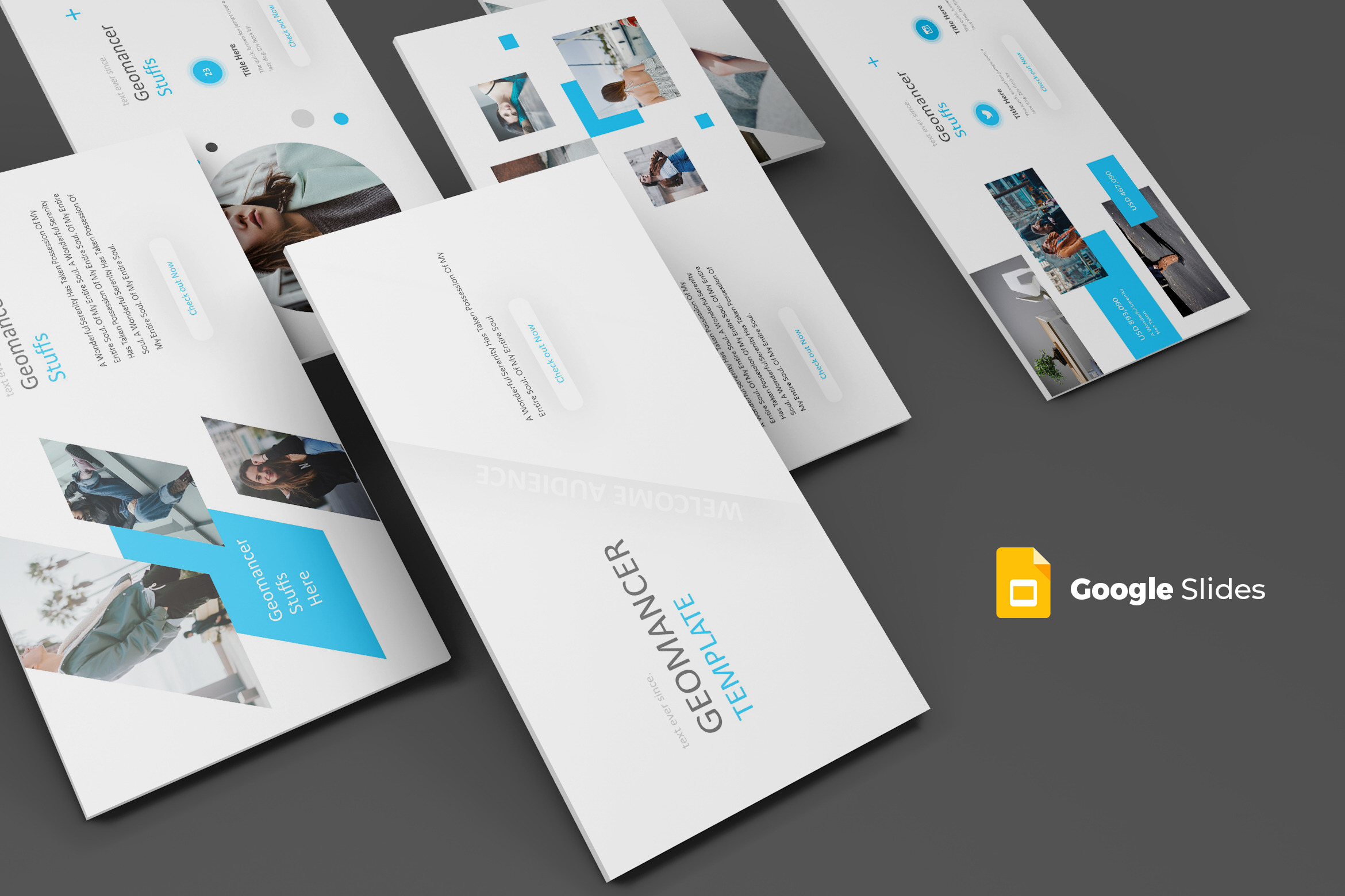 Geomancer - Google Slides Template, a Presentation Template by AQR Studio