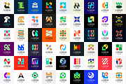 Abstract logos collection, a Graphic by NataliiaVolyk (Thumbnail 2 of 4)