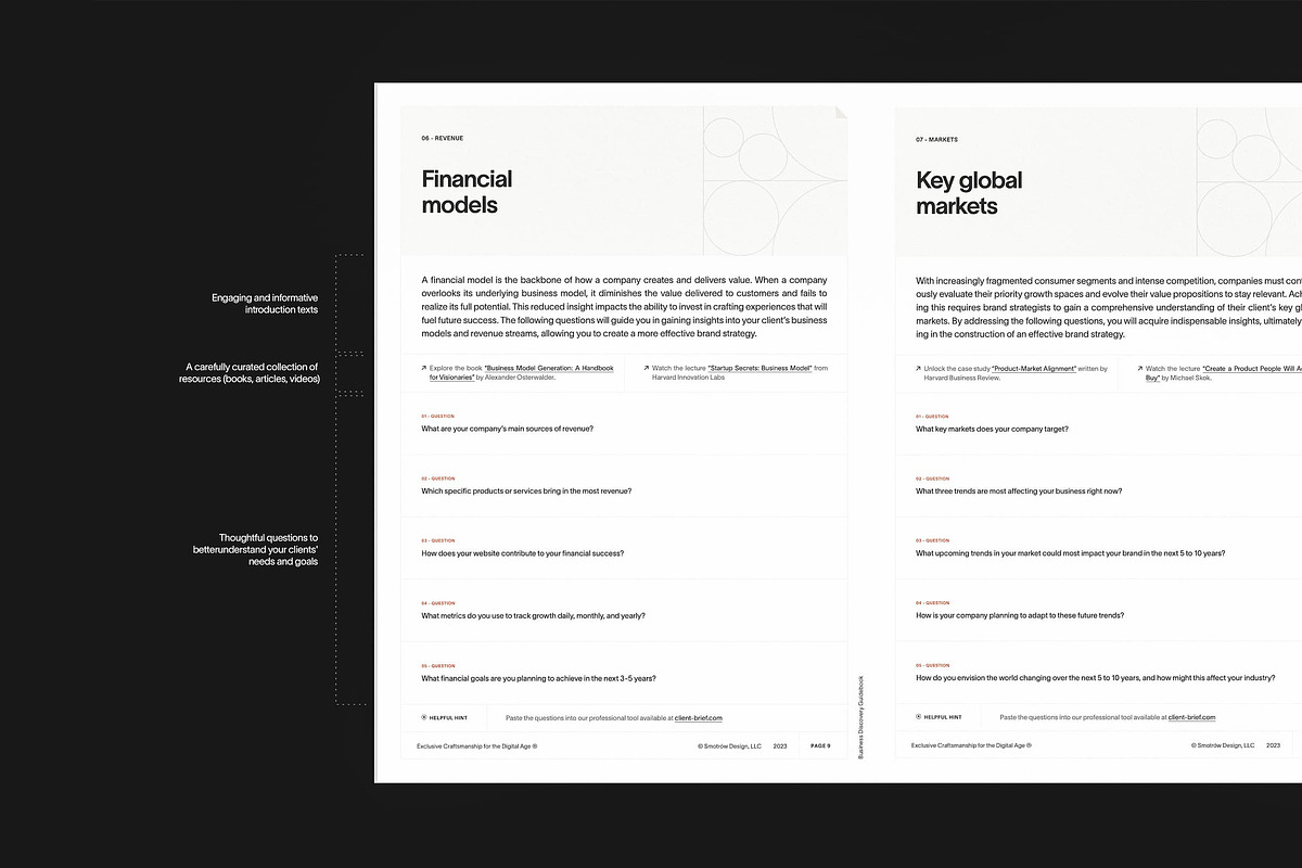 The Business Discovery Handbook, a Landing Page Template by Smotrow Related (Photo 5 of 7)