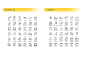 Finance Outline Icons, an Outline Icon by Kalash (Thumbnail 4 of 6)